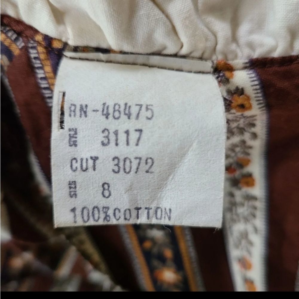 1970s Vintage Maxi Dress - Picture 12 of 12